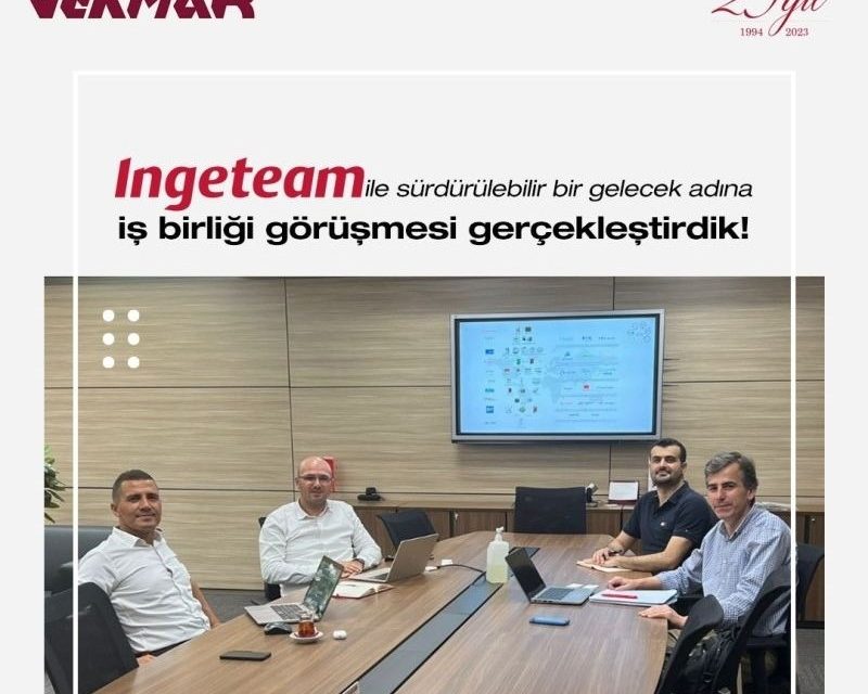 Ingeteam ile sürdürülebilir bir gelecek adına iş birliği görüşmesi gerçekleştirdik!